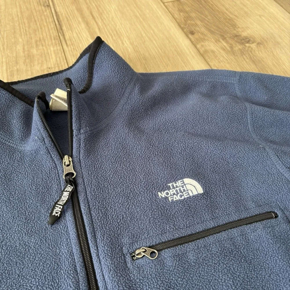 Vintage The North Face Polartec 1/4 Zip Fleece Pullover Made‎ In Canada Large L